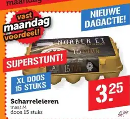 Coop Scharreleieren aanbieding