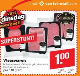Coop Vleeswaren aanbieding