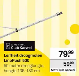 Karwei Leifheit LinoPush 500 aanbieding