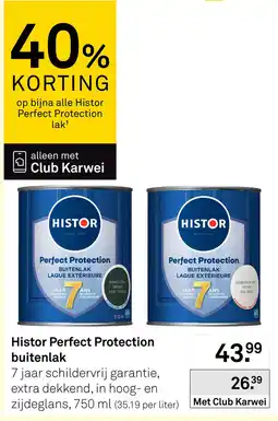 Karwei Histor perfect protection buitenlak aanbieding