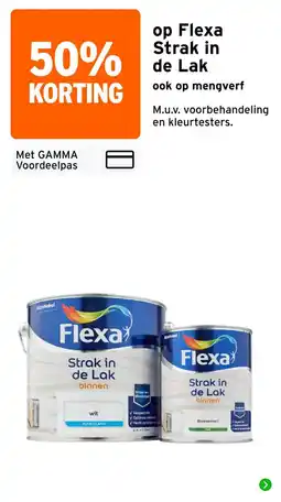 GAMMA Flexa strak in de lak aanbieding
