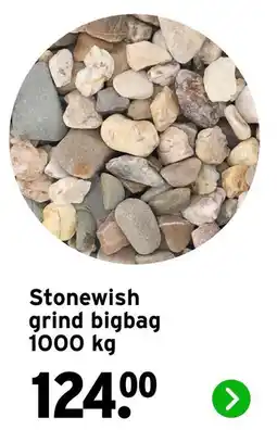 GAMMA Stonewish grind bigbag aanbieding