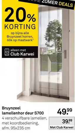 Karwei Bruynzeel lamellenhor deur s700 aanbieding