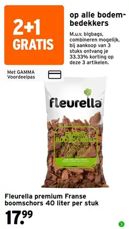 GAMMA Fleurella premium franse boomschors aanbieding