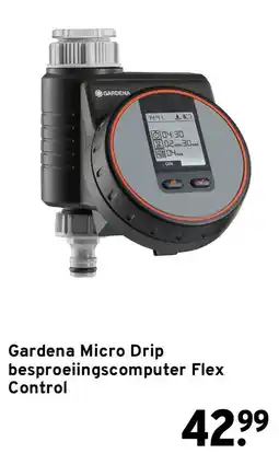 GAMMA Gardena Micro Drip besproeiingscomputer Flex Control aanbieding