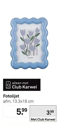 Karwei Club Karwei Fotolijst aanbieding
