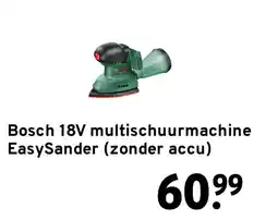 GAMMA Bosch 18v multischuurnmachine easysander aanbieding