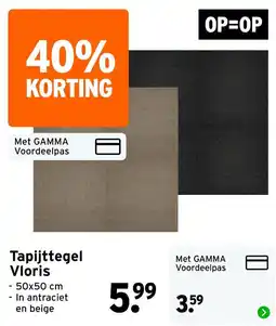 GAMMA Vloris aanbieding