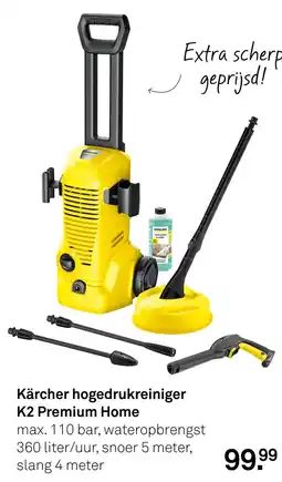 Karwei Kärcher hogedrukreiniger K2 Premium Home aanbieding