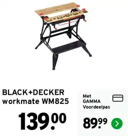 GAMMA Black+decker workmate WM825 aanbieding