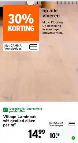 GAMMA Village Laminaat aanbieding