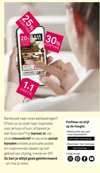 Karwei karwei aanbieding