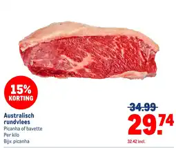 Makro Australisch rundvlees aanbieding