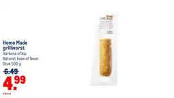 Makro Home Made grillworst aanbieding