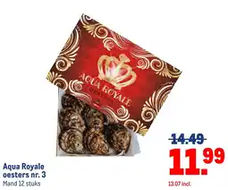 Makro Aqua Royale oesters aanbieding