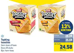 Makro Topking toasties aanbieding