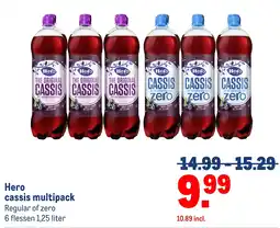 Makro Hero cassis multipack aanbieding