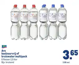 Makro Aro koolzuurvrij of bruinwater multipack aanbieding