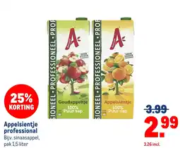 Makro Appelsientje professional aanbieding