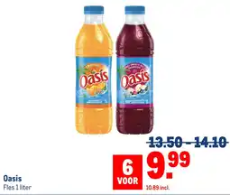 Makro Oasis Fles 1 liter aanbieding