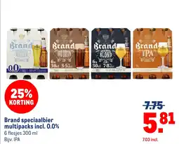 Makro Brand speciaalbier multipacks incl. 0.0% aanbieding