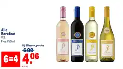 Makro Alle barefoot aanbieding