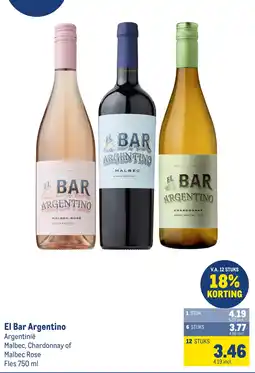 Makro El Bar Argentino aanbieding