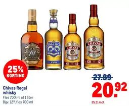 Makro Chivas Regal whisky aanbieding
