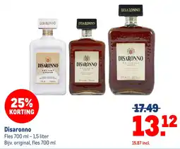 Makro Disaronno aanbieding