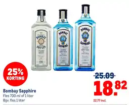 Makro Bombay Sapphire aanbieding