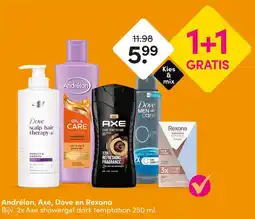 DA Andrélon, Axe, Dove en Rexona aanbieding