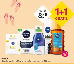 DA NIVEA double effect oogmake-up remover aanbieding