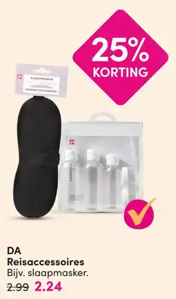 DA DA Reisaccessoires aanbieding
