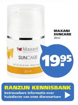 Ranzijn Maxani suncare aanbieding