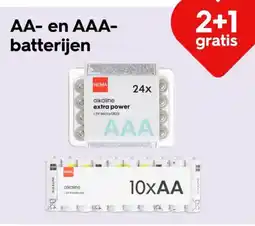 HEMA HEMA AA en AAA batterijen aanbieding