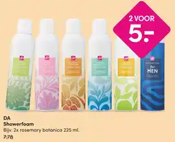 DA DA Showerfoam aanbieding