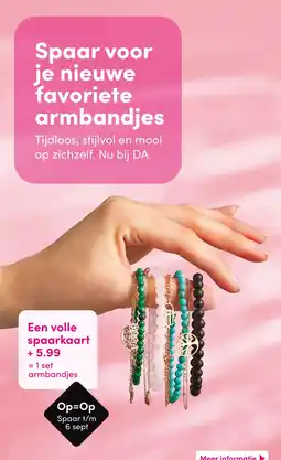 DA DA armbandjes aanbieding