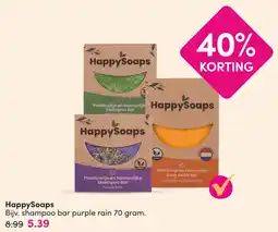 DA HappySoaps shampoo bar purple rain aanbieding