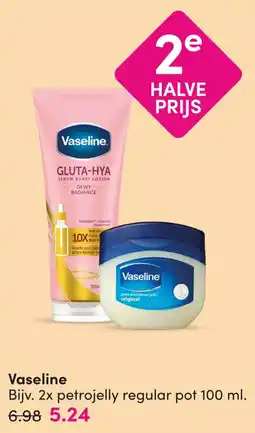 DA Vaseline aanbieding