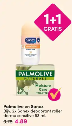 DA Palmolive en Sanex aanbieding