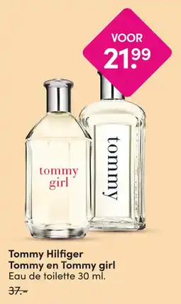 DA Tommy Hilfiger Tommy en Tommy girl aanbieding
