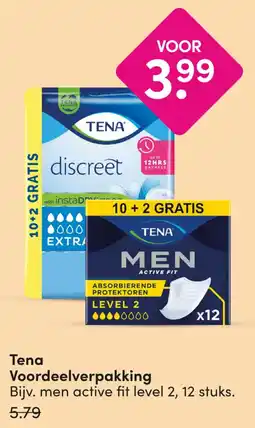 DA Tena men active fit level 2 aanbieding