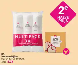 DA DA Wattenschijfjes aanbieding