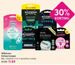 DA Wilkinson Scheermesjes aanbieding