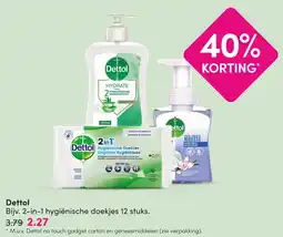 DA Dettol 2-in-1 hygiënische doekjes aanbieding
