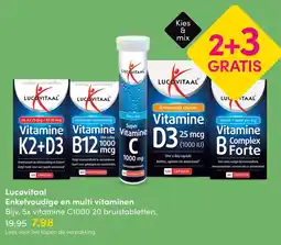 DA Lucovitaal Enkelvoudige en multi vitaminen aanbieding