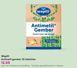 DA Wapiti antimetil gember aanbieding
