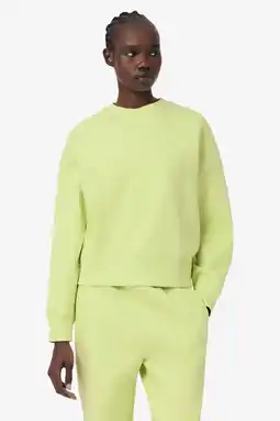Wehkamp Lacoste sweater limegroen aanbieding