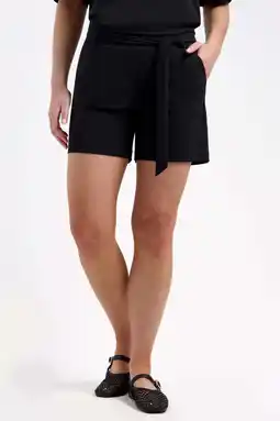 Wehkamp Lady Day straight highwaist casual short zwart aanbieding