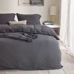 Wehkamp Walra katoenen dekbedovertrek lits-jumeaux (240x220 cm) aanbieding